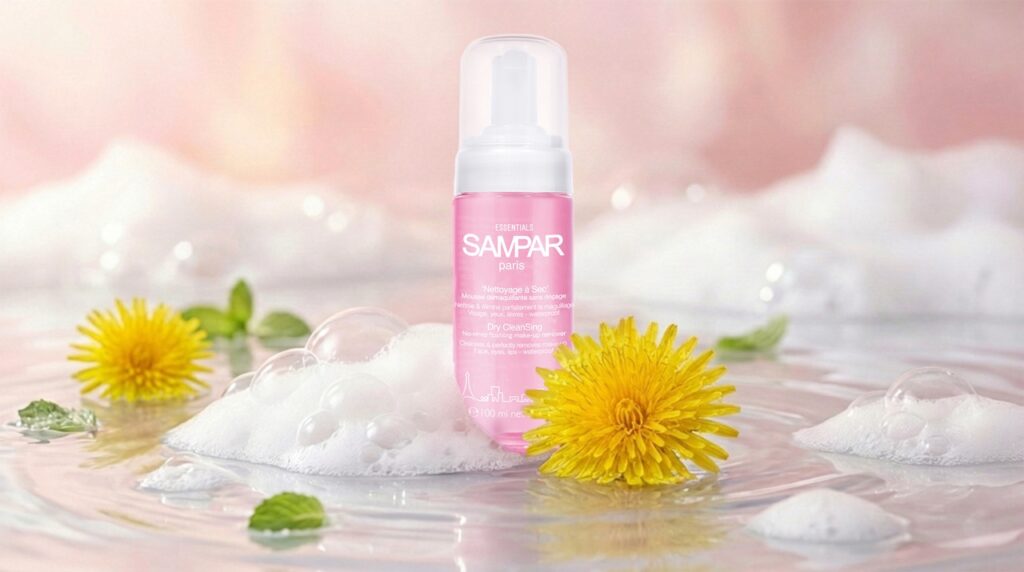 SAMPAR ドライクレンジング | マツエクOK・W洗顔不要・毛穴リセット